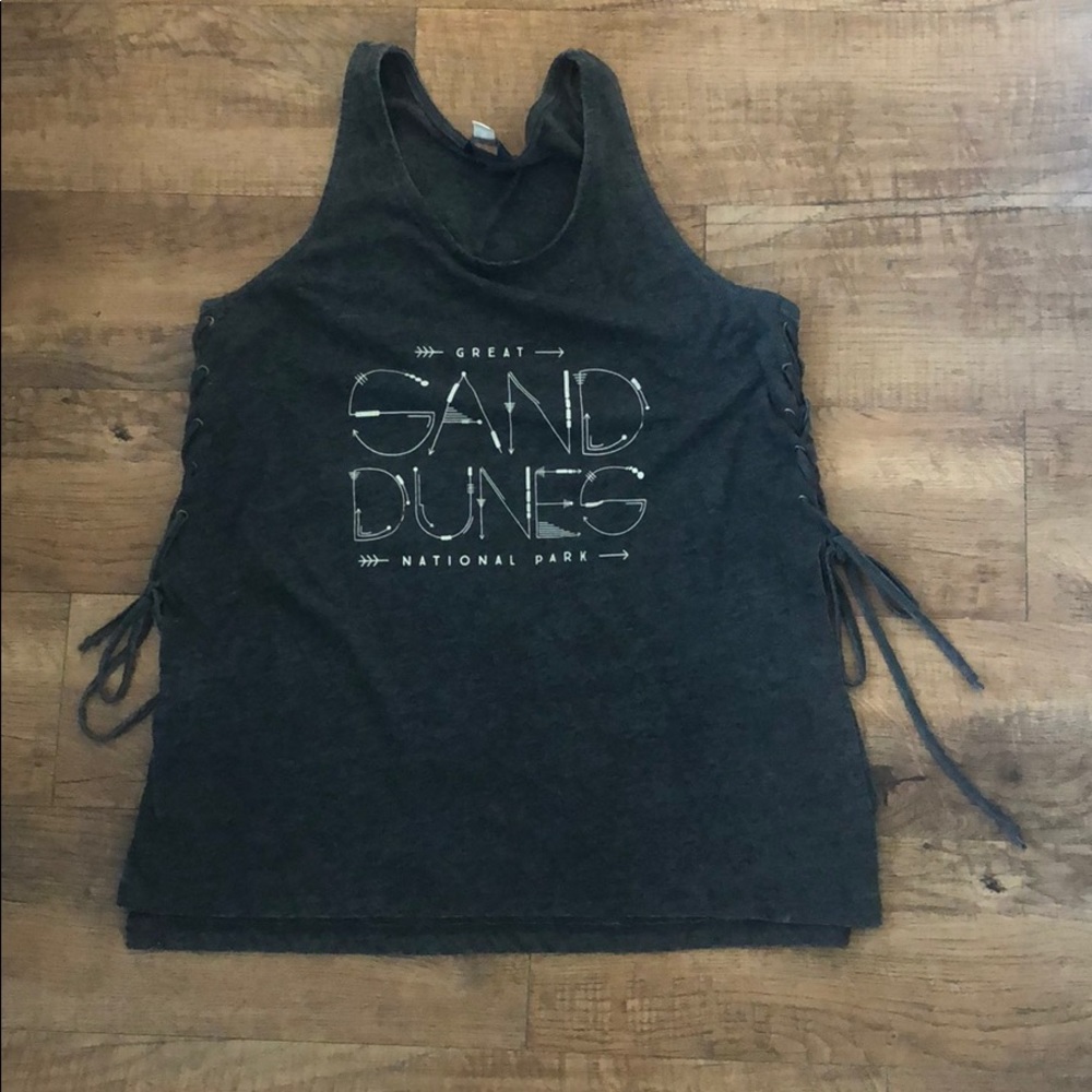 National Park side tie tank